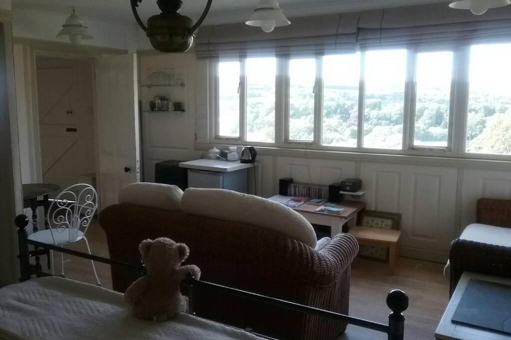 Stags View,Unique Eco Cabin, Dartmoor Views 사우스브렌트 외부 사진