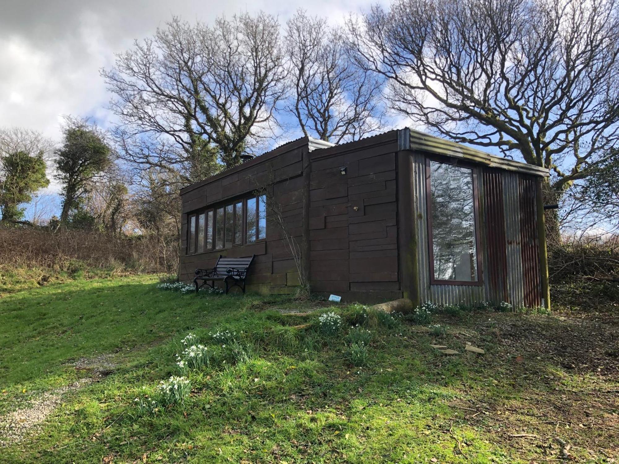Stags View,Unique Eco Cabin, Dartmoor Views 사우스브렌트 외부 사진