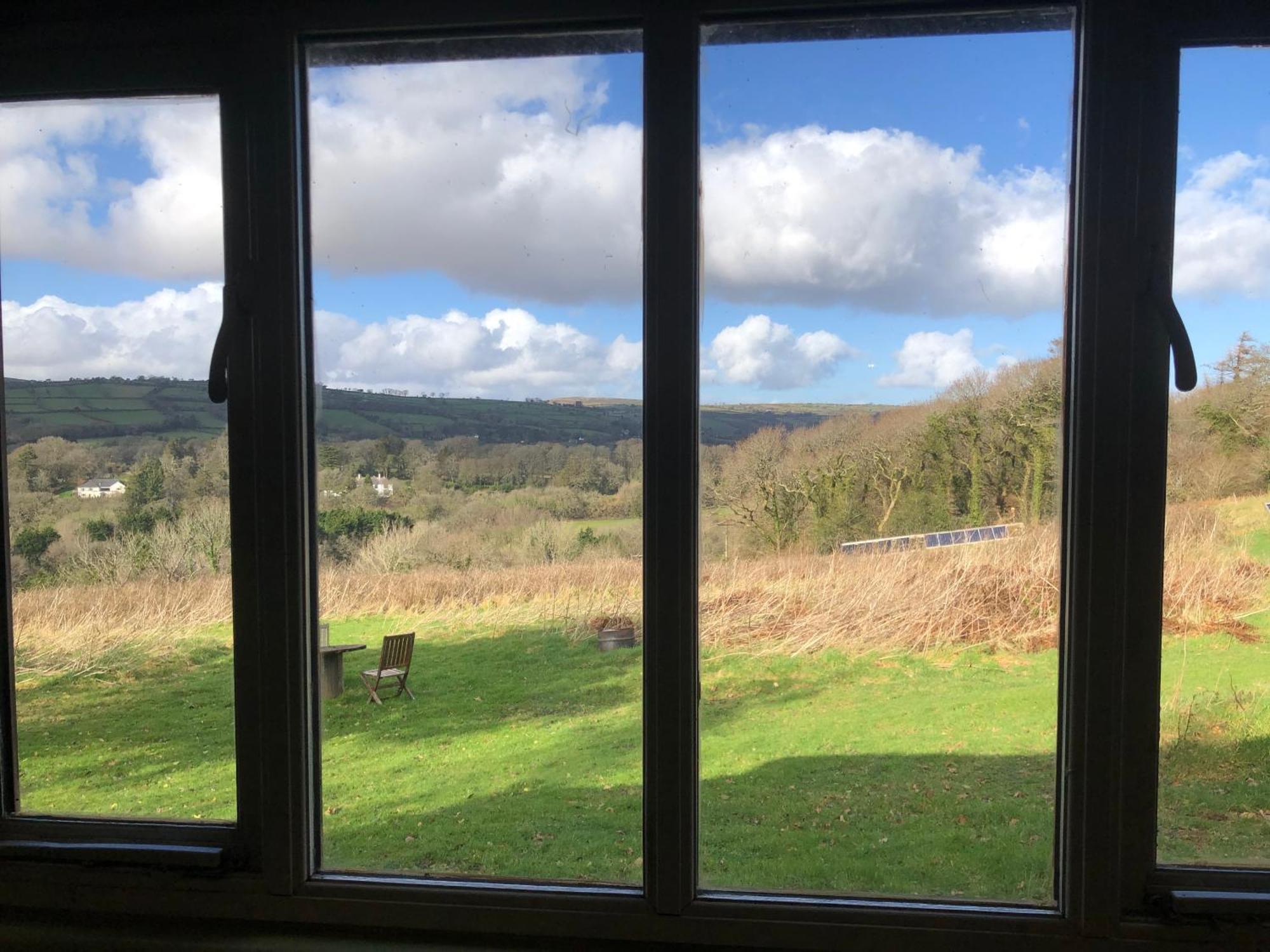 Stags View,Unique Eco Cabin, Dartmoor Views 사우스브렌트 외부 사진